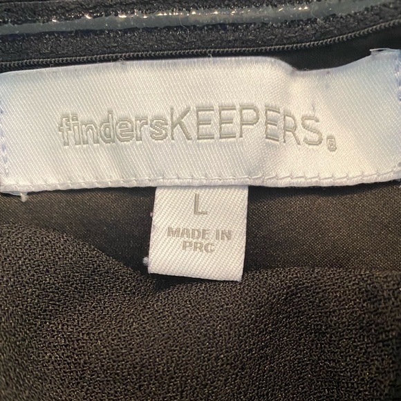 FINDER KEEPERS CRYSTALLIZED DRESS    NWOT - Picture 8 of 9